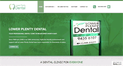 Desktop Screenshot of lpdental.com.au